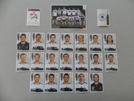 Panini Fussball EM Euro 2008 Deutschland 25 Stk Nr. 202- 227