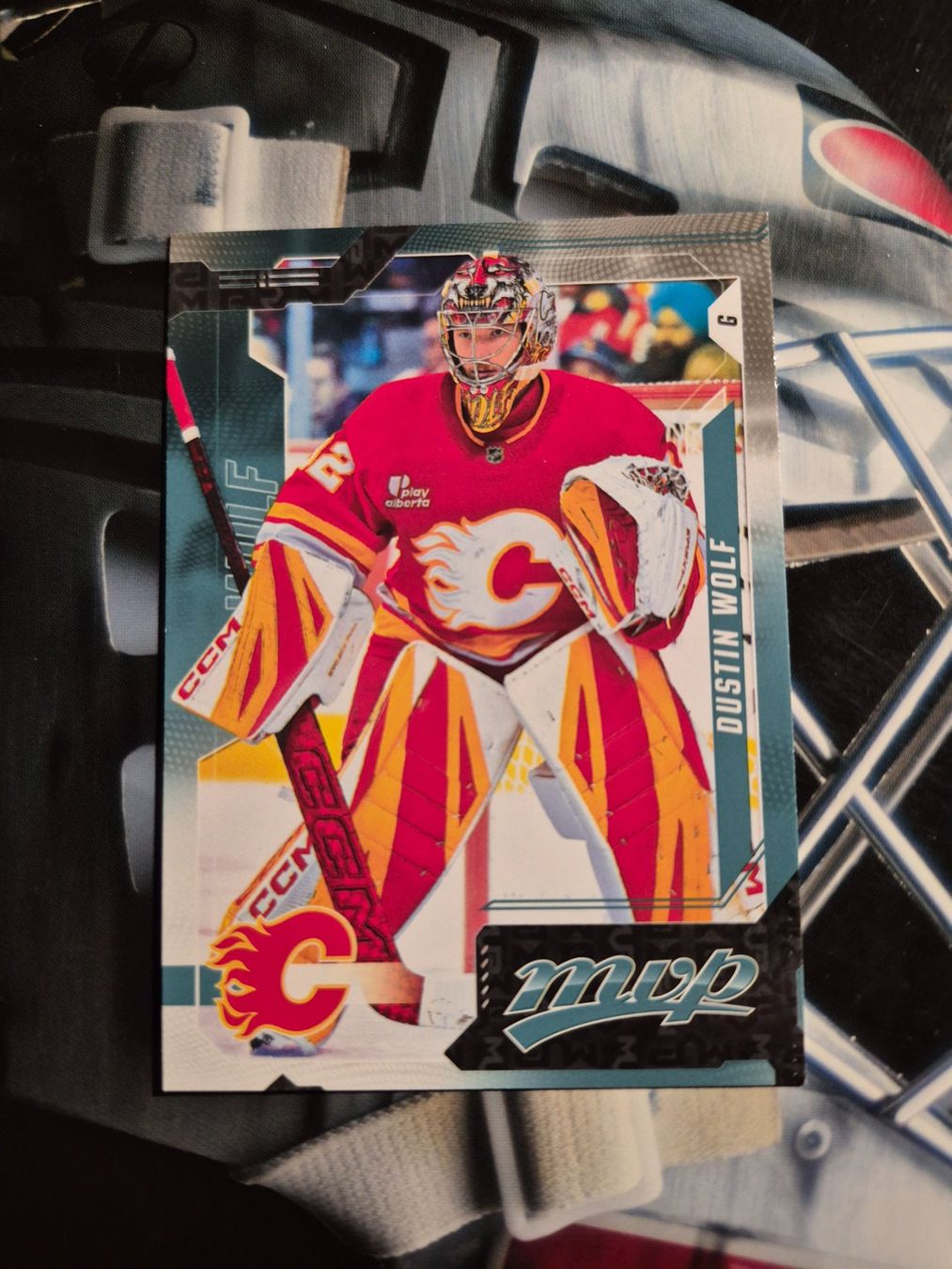NHL Sammelbilder & Trading cards: NHL Dustin Wolf Calgary Flames – Gebraucht aus Treiten von Sauber73