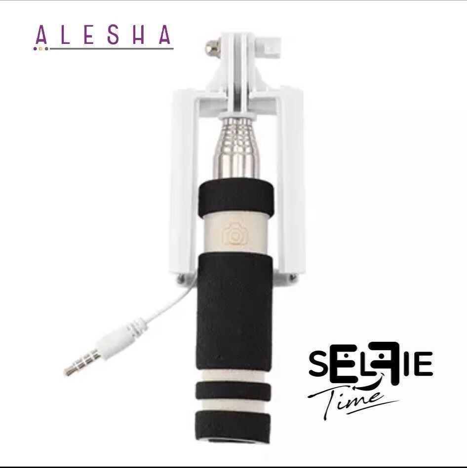 Supporti a parete: Selfie Stick - Ohne Akku mit AUX Kabel – Nuovo e nell'imballaggio originale da St. Gallen venduto da Alesha_Shop 8