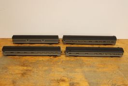 Rivarossi H0 New York Central 4 Personenwagen Set