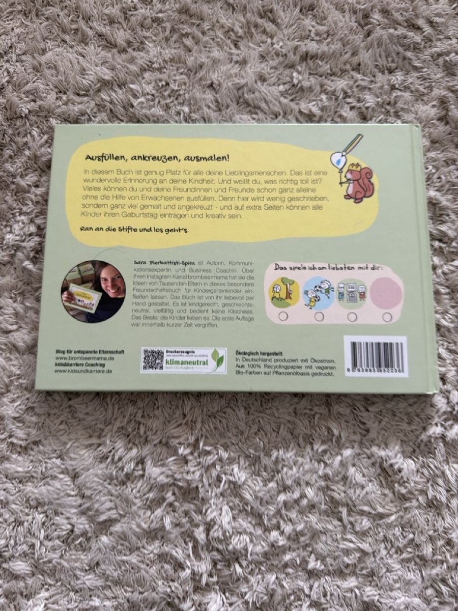 Libri: Meine Lieblingsmenschen Freundebuch – Nuovo (secondo la descrizione) da Oberrohrdorf venduto da Mariann79 1