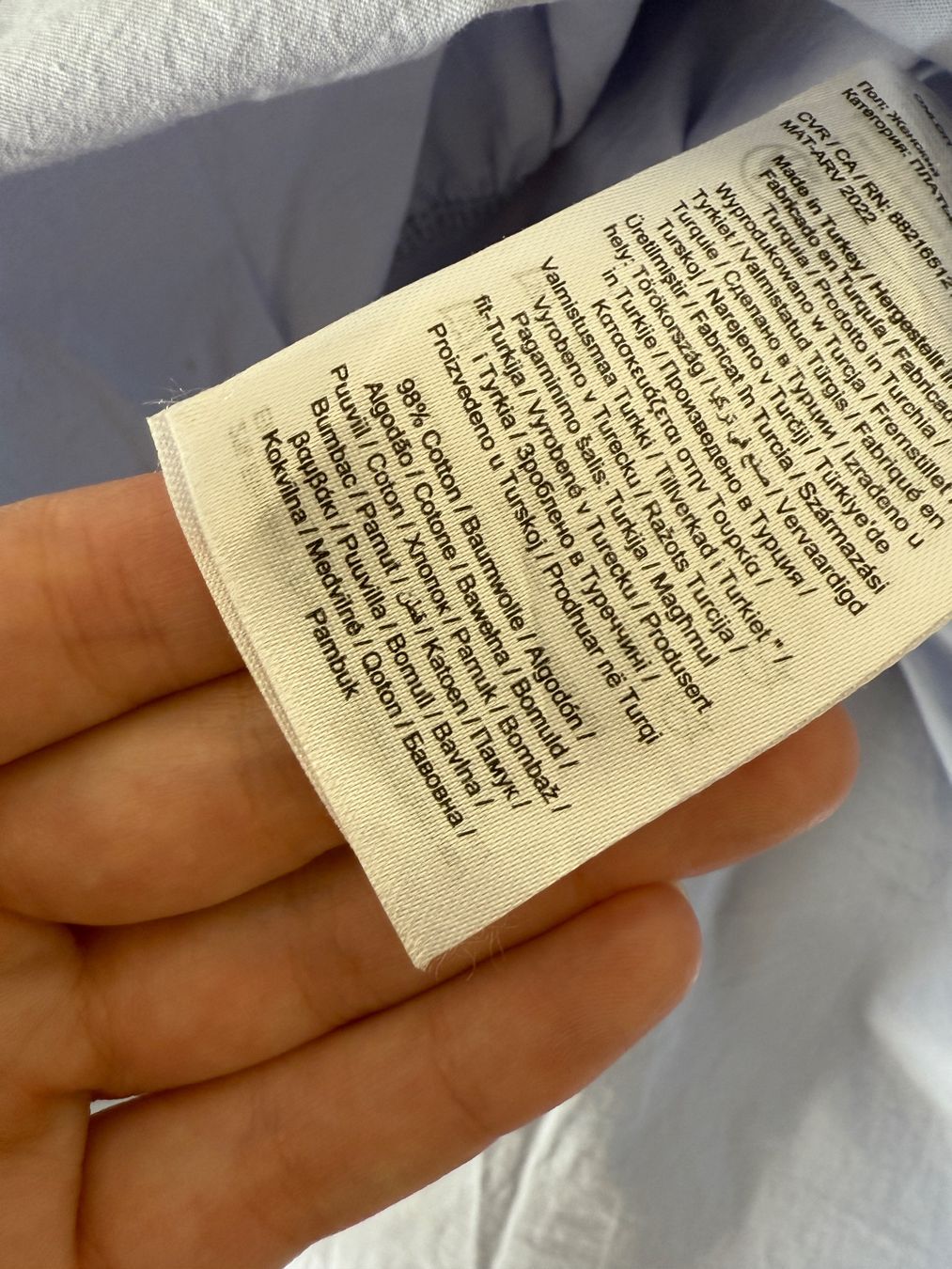 Vestiti: Baumwolle Maxikleid mit Puffärmeln, Gr. S – Usato da Zürich venduto da Eb_ 5