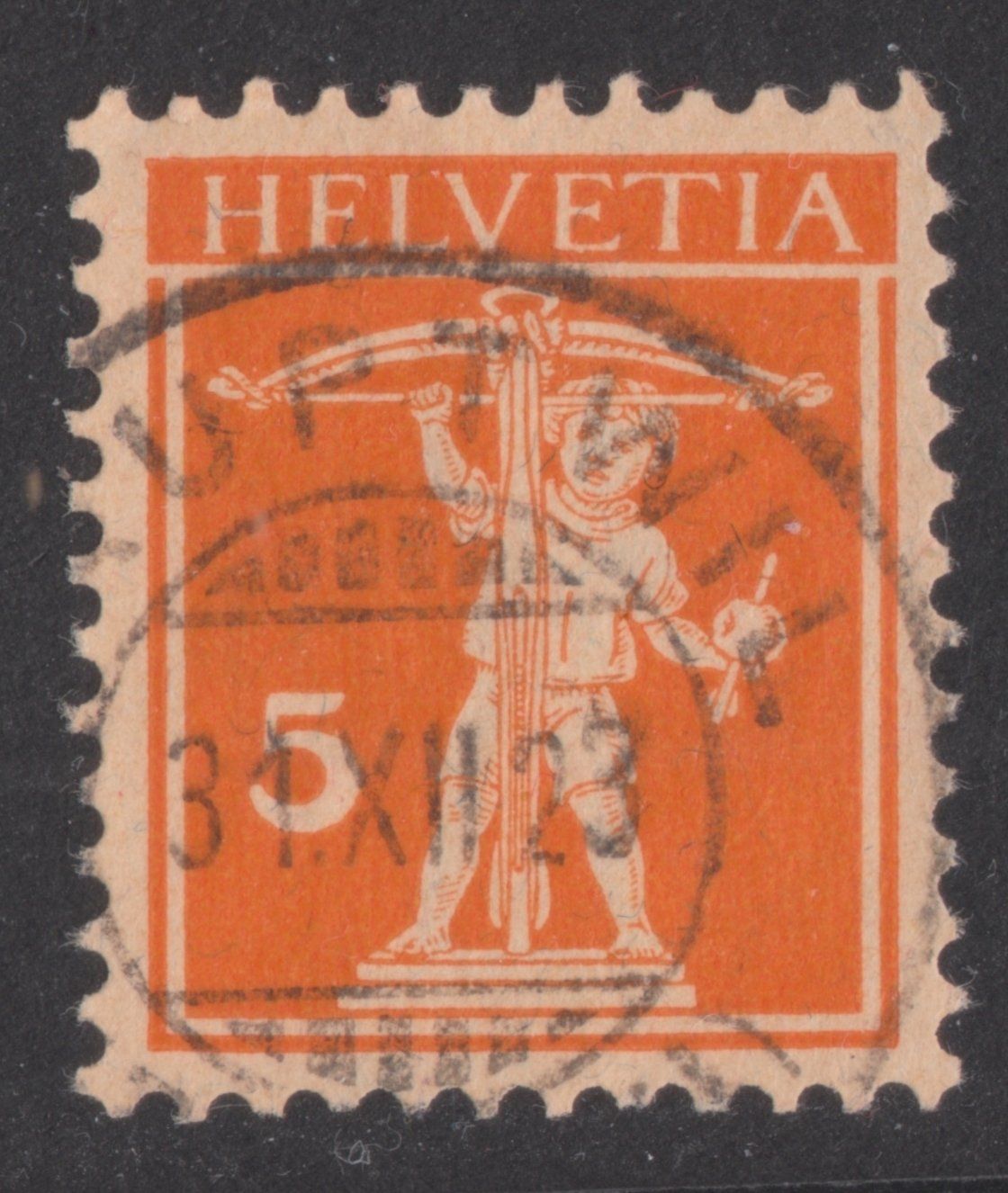 Alle Briefmarken: HAUPTWIL   -   31.XII.23 – Gebraucht aus Kleindöttingen von Laufzeit