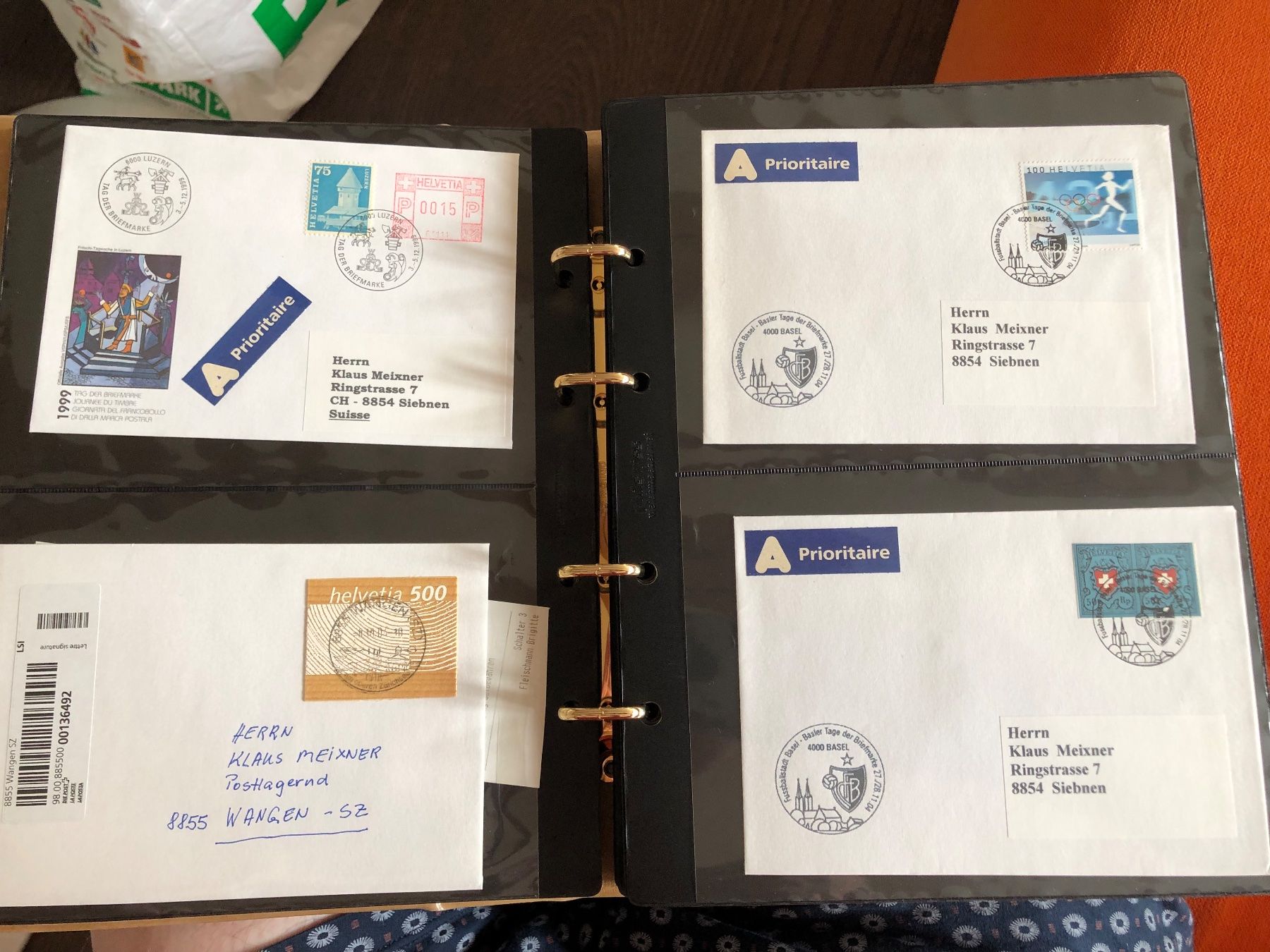 Tutti i francobolli: Album FDC + Sonderbriefe ab 1869 – Usato da Lufingen venduto da Rac0 7