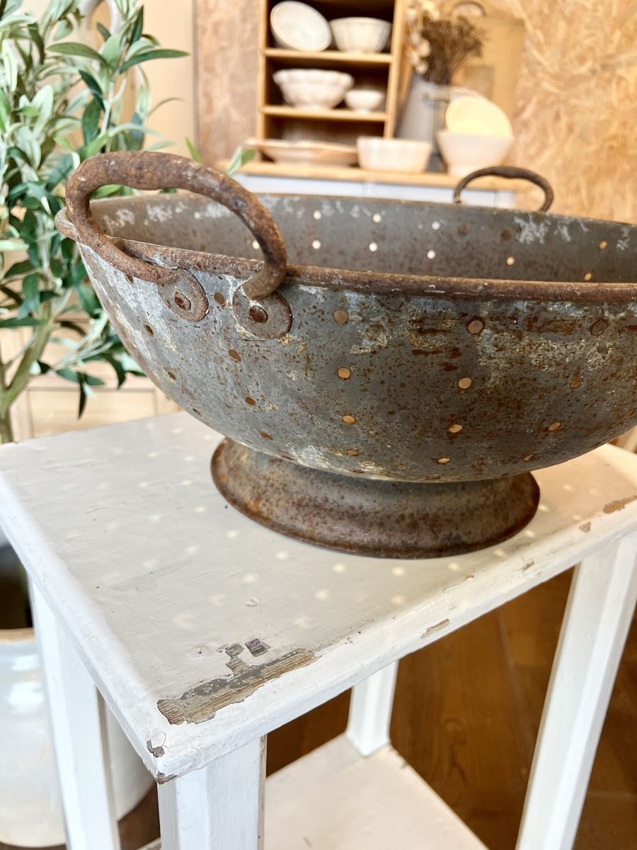 Küchengeräte: Küchensieb alt 40cm  – Gebraucht aus Sirnach von dasrosahaus 1