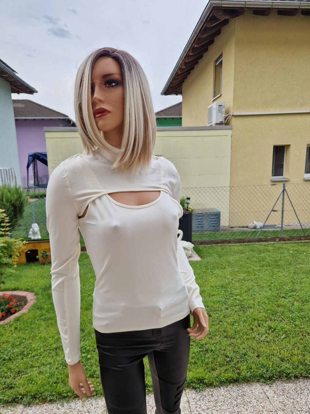 T-shirt: ELEGANTE LANGARM SHIRT - NEU - GR. M – Nuovo e nell'imballaggio originale da Cugnasco venduto da tizianaq