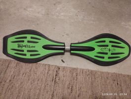 Waveboard Street Surfing grün schwarz gebrauchter Zustand