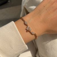 Armband Edelstahl Zirkonia Schwan neu