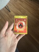 Carte Pokémon fire energy gold EN