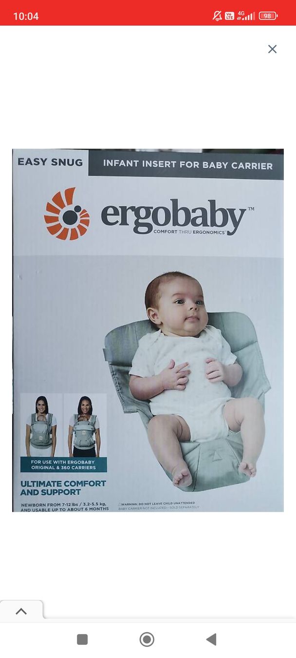 Ergo Baby Bauch- & Rückentragen: Ergobaby Trage – Gebraucht aus Arbedo von cuc_8zbh