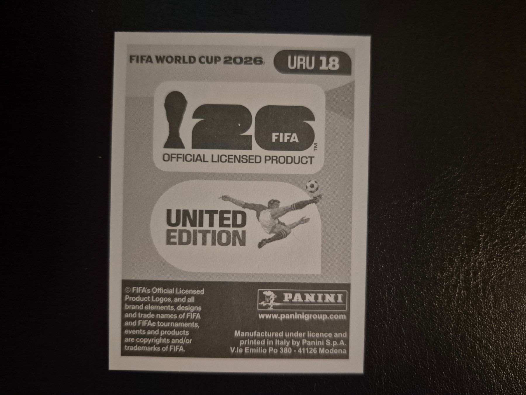 Panini Carte collezionabili: Panini WM 26 URU 18 – Nuovo (secondo la descrizione) da Rorschacherberg venduto da AJ3108 1