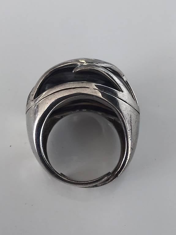 Bagues: Silberner Ring mit Stein – D'occasion à Thalwil par Suleigl 2