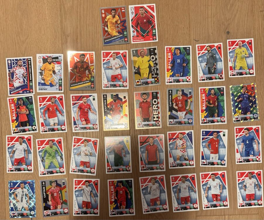 Match Attax card lot 1