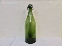 alte 2 Liter Flasche Bügelverschluss mundgeblasen 1931