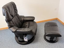 Stressless Sessel mit Hocker Reno in M 80% Rabatt‼️