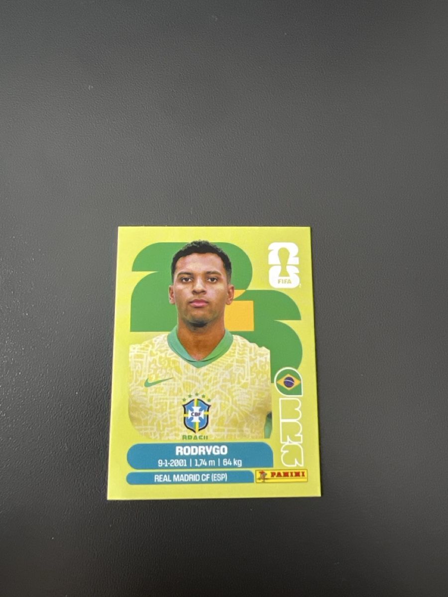Panini Carte collezionabili: Rodrygo BRA 15 Panini WM 2026 – Nuovo (secondo la descrizione) da Möhlin venduto da fl433
