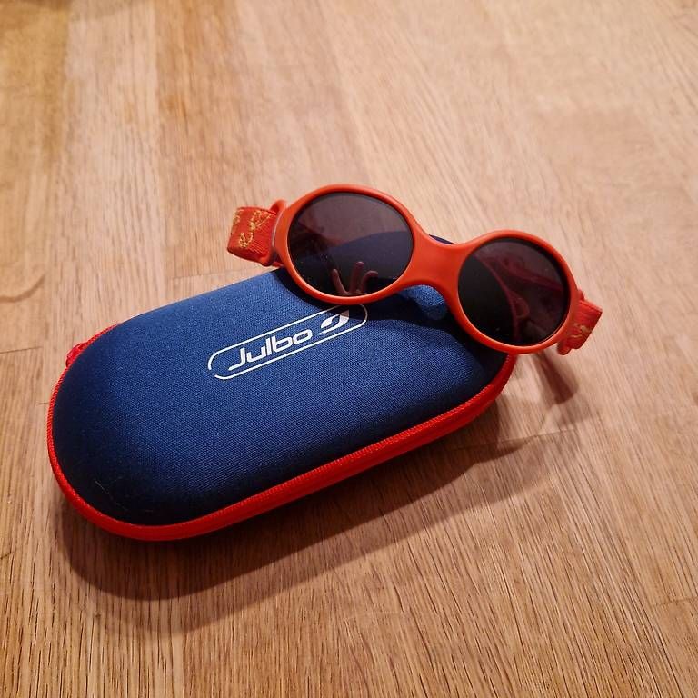 Julbo Occhiali & Lenti: Babysonnenbrille in Orange – Usato da Scuol venduto da nad_pmv7