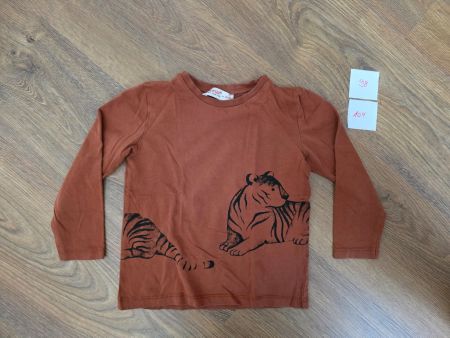 Langarmshirt, Longsleeve Tiger Gr. 104