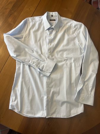 Eterna Hemd Slim Fit, Hellblau, Gr. 43/17, guter Zustand!