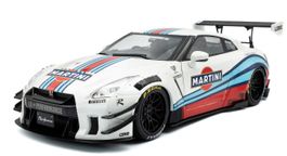 Nissan GT-R R35 LBWK Bodykit 2024 Martini Solido 1:18