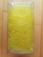 Deko Sisal gelb 50 Gramm