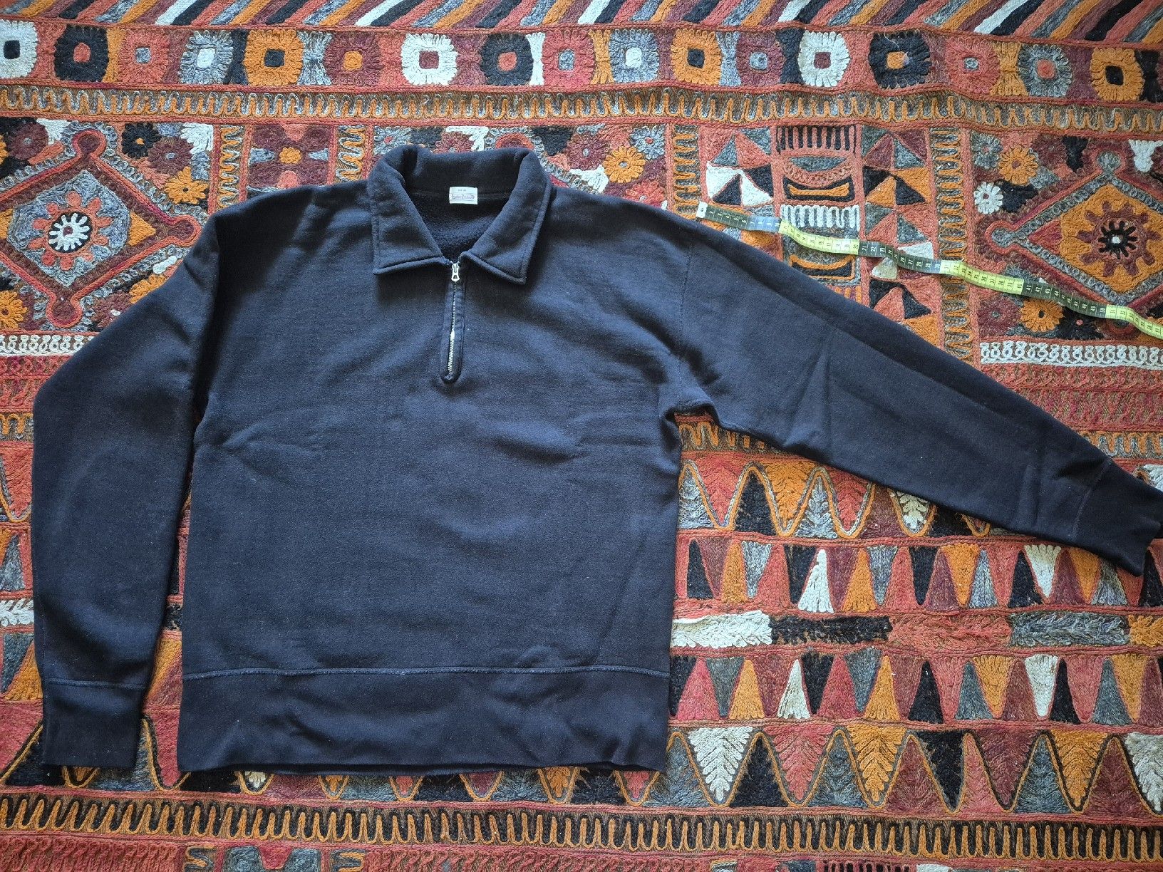 butcherproducts HALF ZIP SWEAT