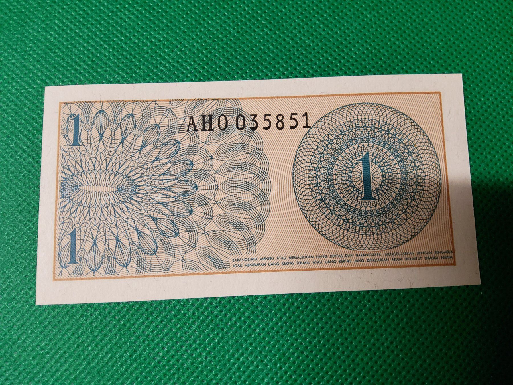 Banconote: Banknote Indonésia 1964  NEU – Nuovo e nell'imballaggio originale da Herisau venduto da Nluanalucas 1