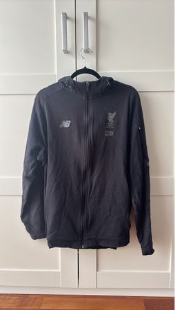 New Balance Kapuzenjacke FC Liverpool Schwarz Grösse XL