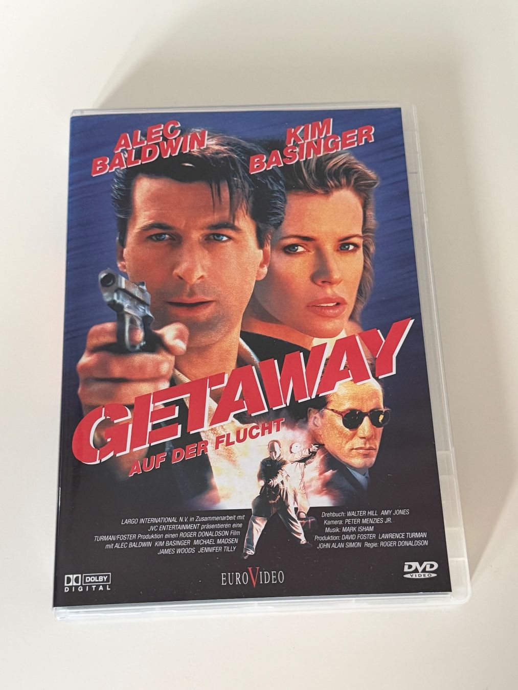 Tous les DVDs: Getaway - Auf der Flucht - Alec Baldwin Kim Basinger – D'occasion à Altstätten SG par sheamus
