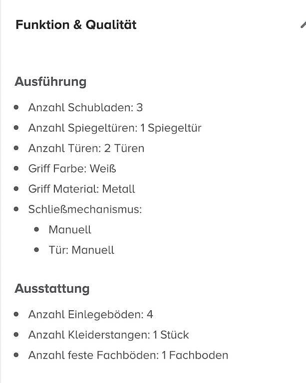 Armadi: Schwebetürenschrank Oldenburg – Usato da Hettenschwil venduto da cor_2ynk 4