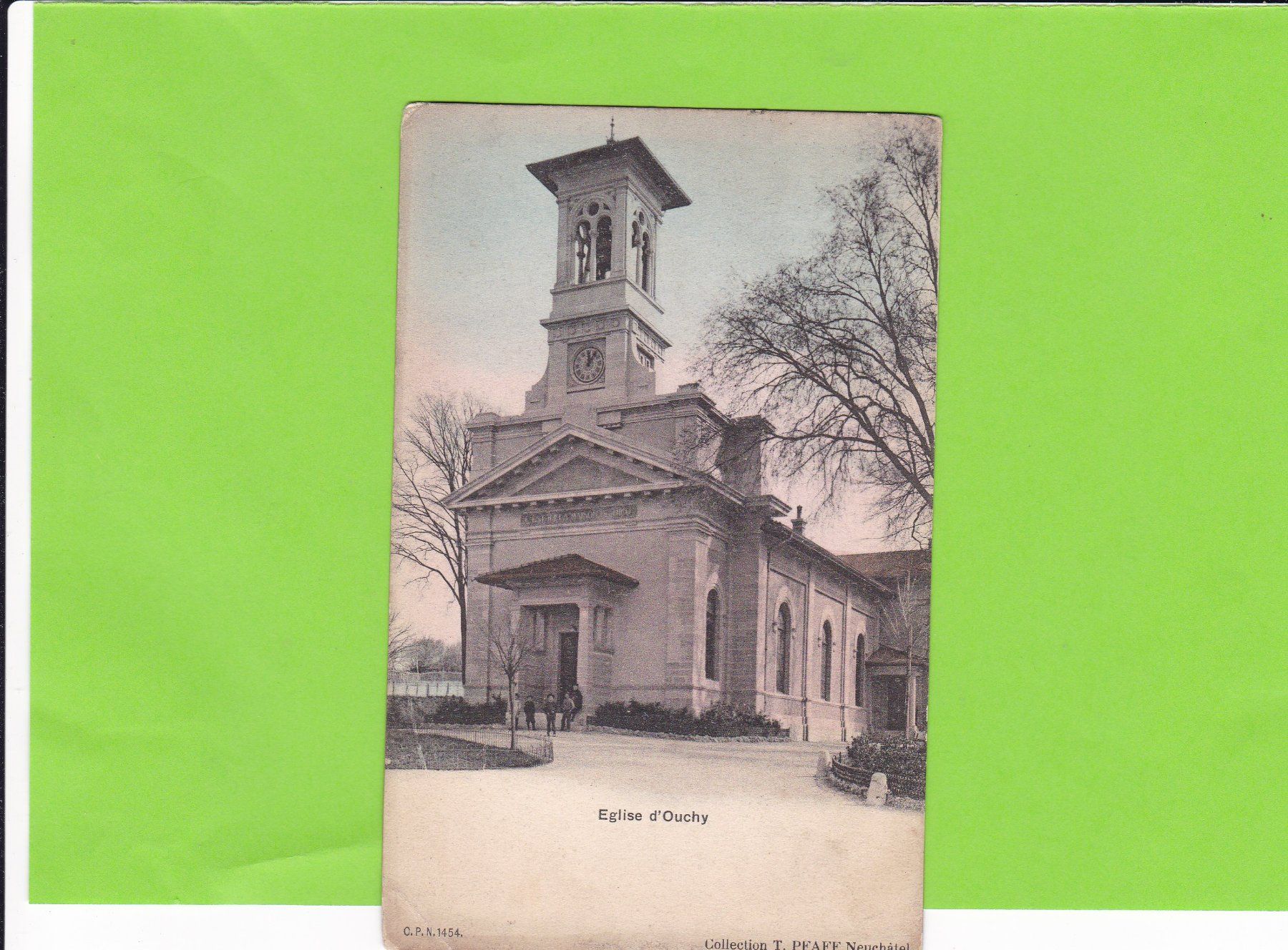 Cartoline postali: Eglise d'Ouchy – Usato da St. Peterzell venduto da neckertal
