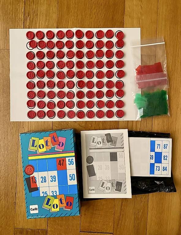 Carlit Giochi: Lotto-Spiel Carlit – Usato da Muttenz venduto da Bugijeta 3