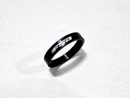 FSA 1" Spacer 5mm Polycarbonat schwarz NEU