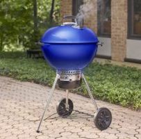 NEU & OVP: Weber Master-Touch Blau + Abdeckung