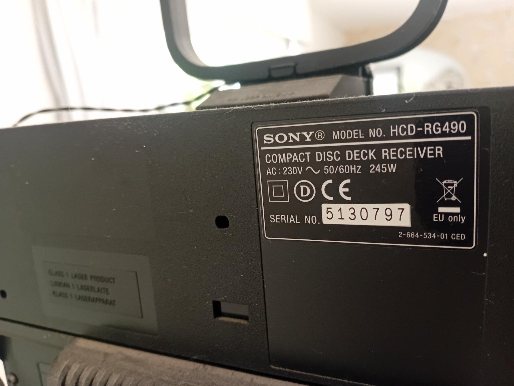 Sony Lettore multimediale & Streamer: Soundmachine 2 cassettes, 3 CDs, avec installation au mur – Usato da Genève venduto da urs_w7y5 1