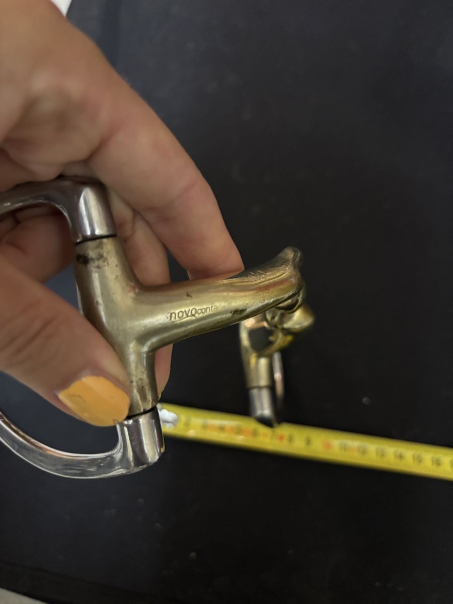 Sprenger Briglie & Cavezze: Gebiss Novo Contact D-Ring 13cm – Usato da Zug venduto da 123456767 1