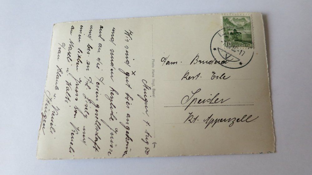 Cartoline postali: Itingen / BL - 1950 – Usato da Jona venduto da centumprata 1