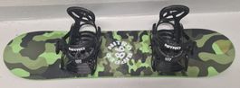 Nitro Snowboard 86cm Camouflage inkl. Bindung,Schuhe 29