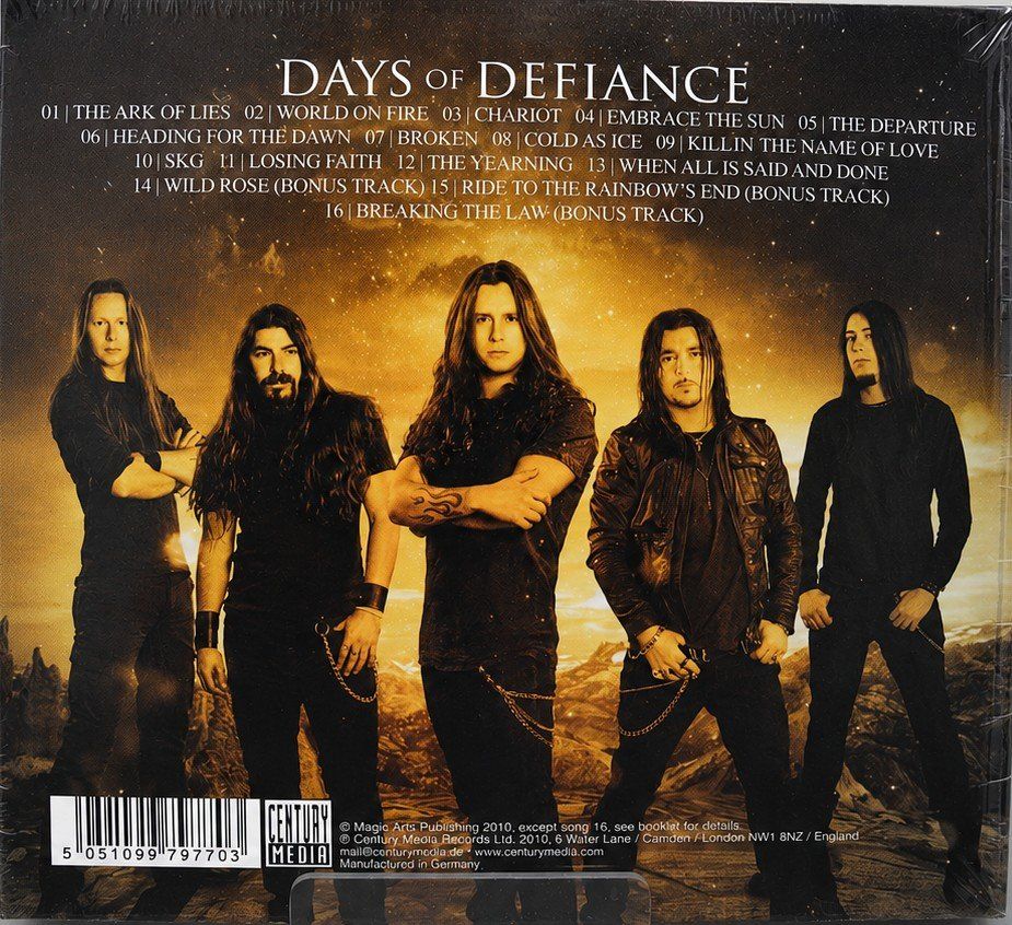 CD: CD Firewind "Days Of Defiance", Nr. 999 – Nuovo e nell'imballaggio originale da Kottwil venduto da Crazyrolf 1