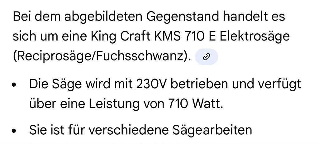 Sägen: Fuchsschwanz elektrisch – Gebraucht aus Tegerfelden von bae_fhy9 1