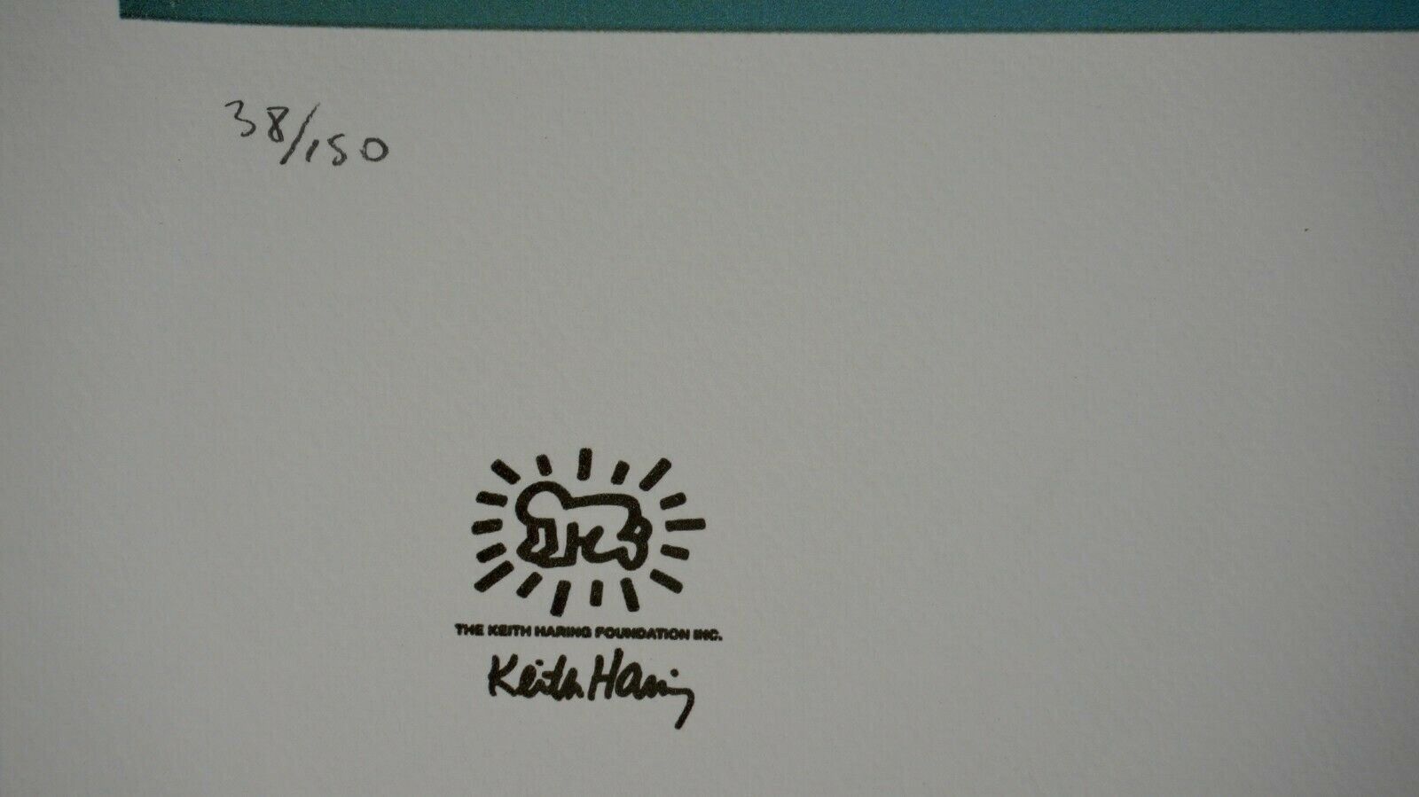 Foto & Immagini: KEITH HARING   HANNUMMERIERT DRUCKSIGNIERT – Usato da Gersau venduto da grafik-kunst 2