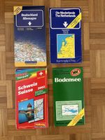 Diverse Landkarten Sammlung - Deutschland, Schweiz, Bodensee
