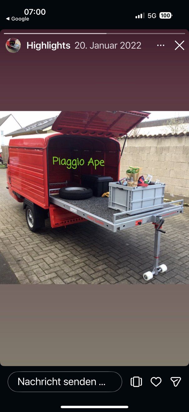Accessori per altri veicoli: Habo System Auszieh Plattform – Usato da Münster venduto da werage