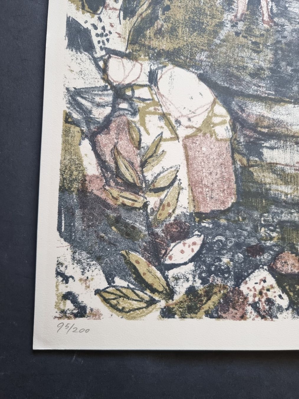 Grafica & Litografie: FRANZ K. OPITZ LITHOGRAPHIE SIGNIERT NUMMERIERT – Usato da Gersau venduto da grafik-kunst 2