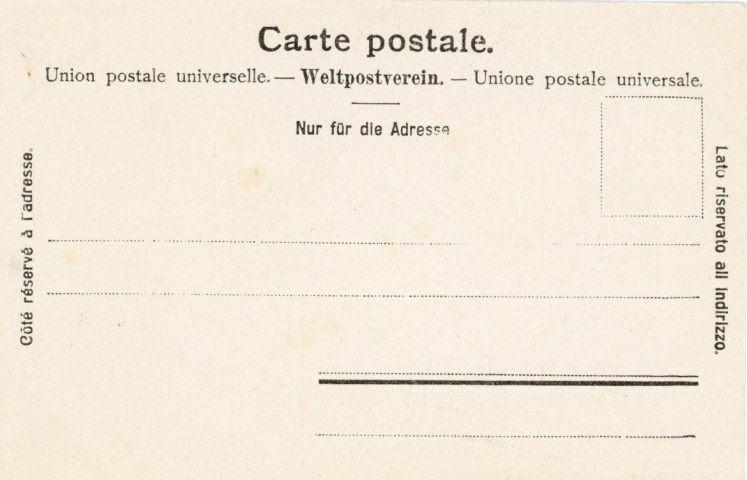 Cartoline postali: Adelboden  BE         ca. 1900 – Usato da Brig venduto da Valcards54 1