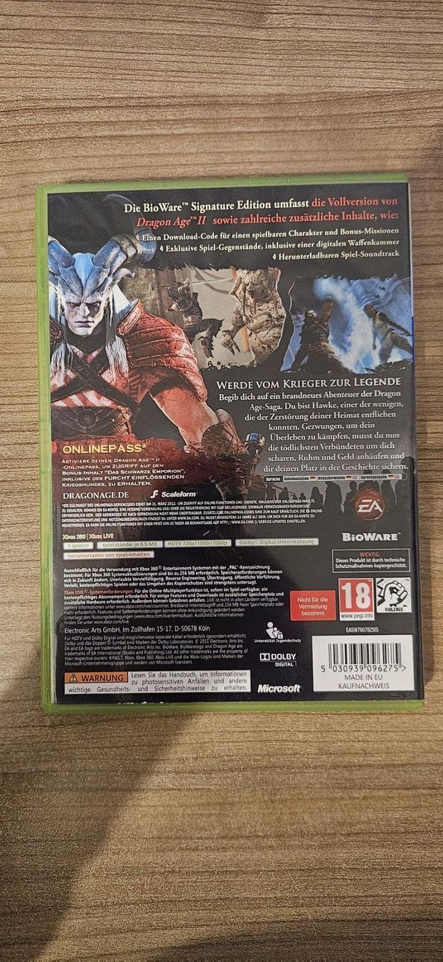 Microsoft Giochi: Dragon Age II – Usato da Winterthur venduto da Men_in_black 1
