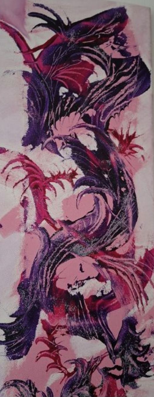 Dipinti: Gemälde, Lila und Rosa,handmade 20×80 – Nuovo (secondo la descrizione) da Riehen venduto da Steinbock1970 1