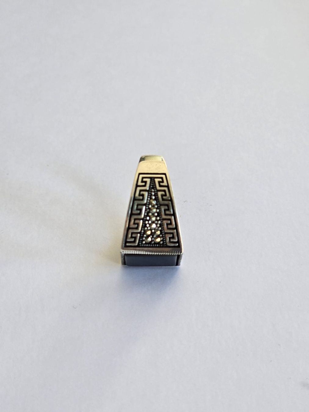 Onyx Anelli: Bague en argent, Onyx, taille 63 – Nuovo e nell'imballaggio originale da Neuchâtel venduto da NIDAVELIR 2