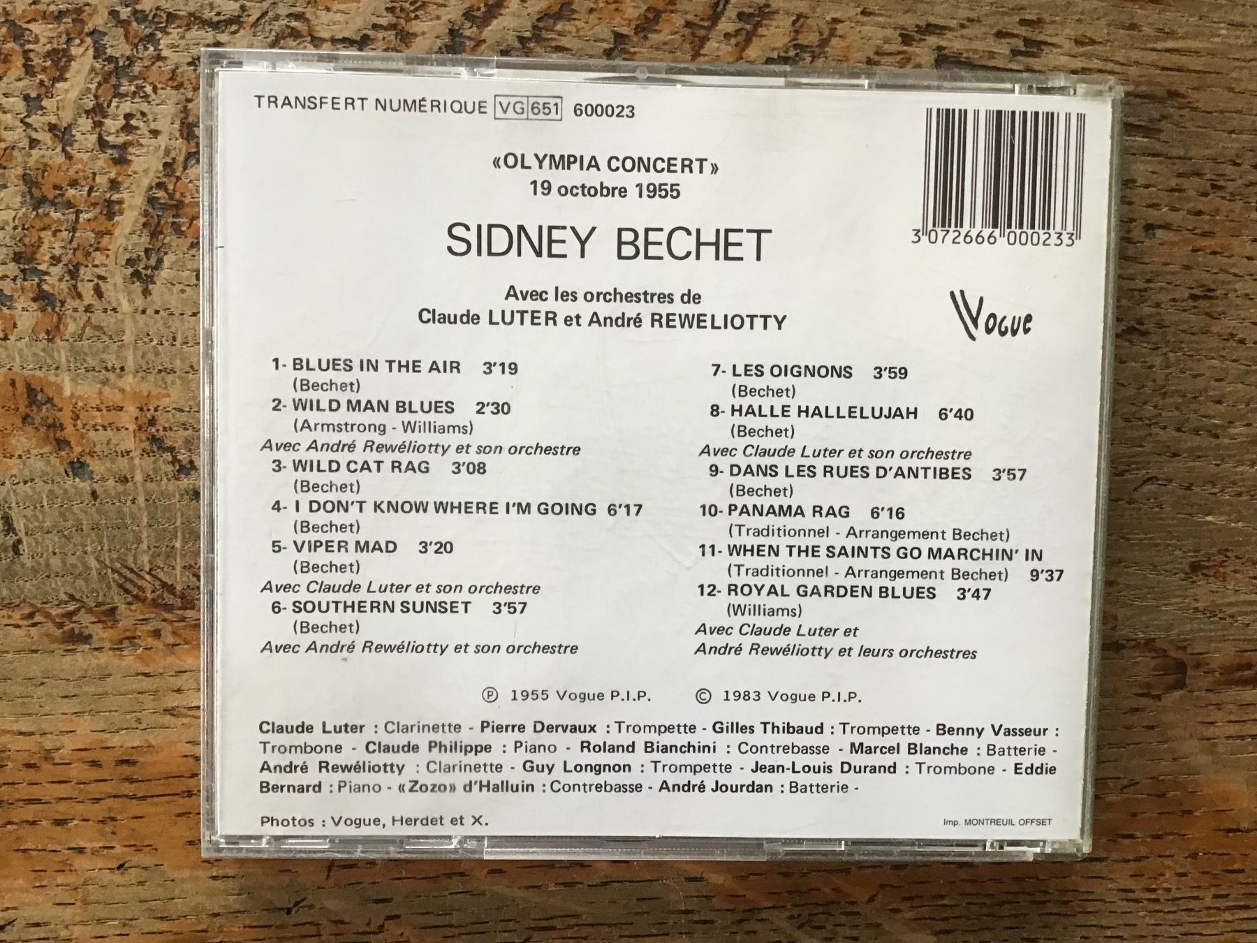 CDs: CD Sydney Bechet – Gebraucht aus Fully von Ruby97 2