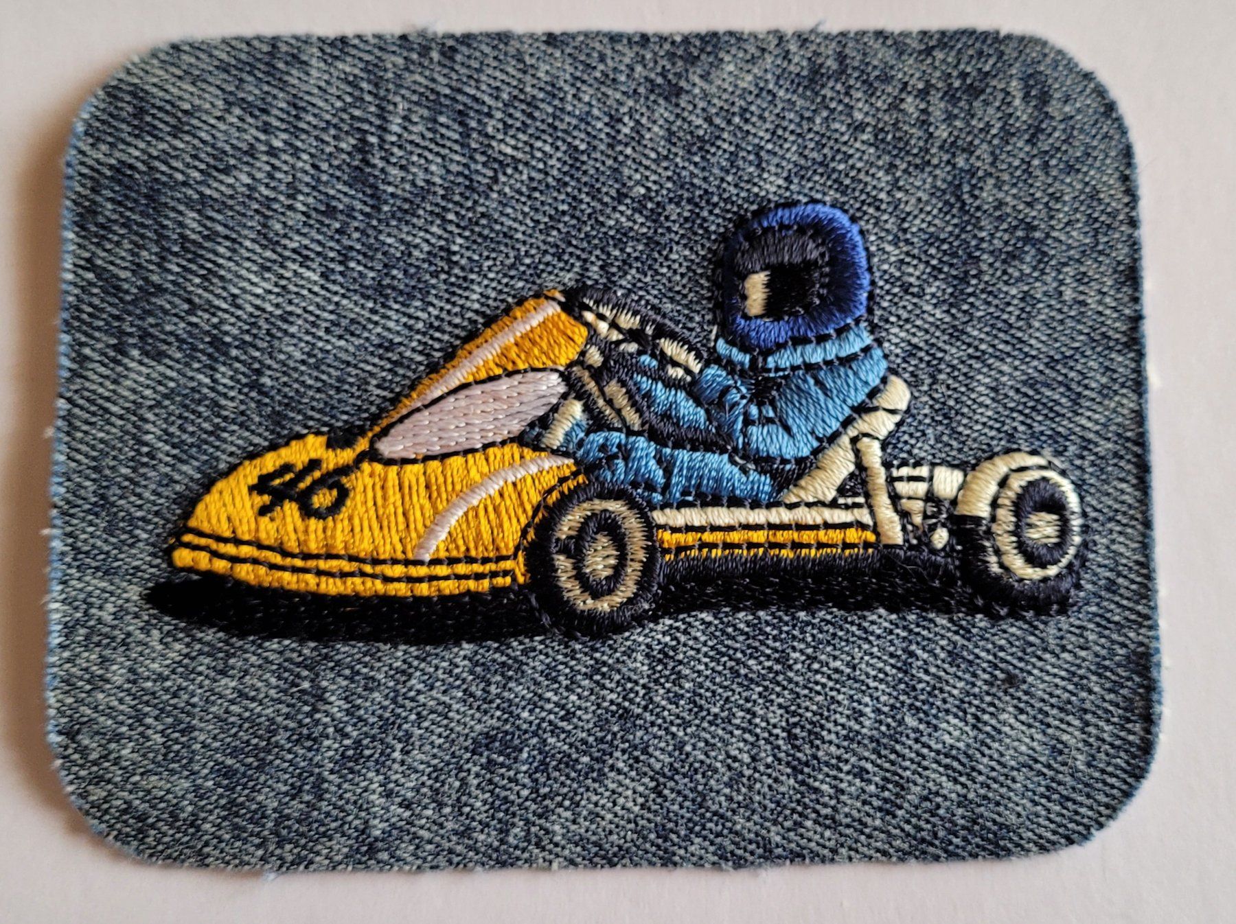 Toppe: Aufnäher, Go Kart – Nuovo (secondo la descrizione) da Bischofszell venduto da -fr-5